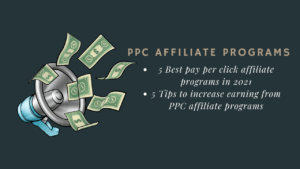 How do you make money with pay per click affiliate programs in 2022?