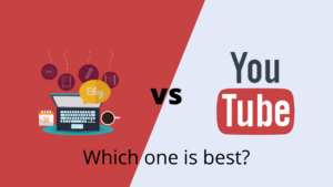 Blogging vs YouTube – which one to start in 2022?