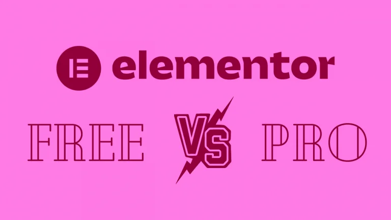 Elementor Free vs pro